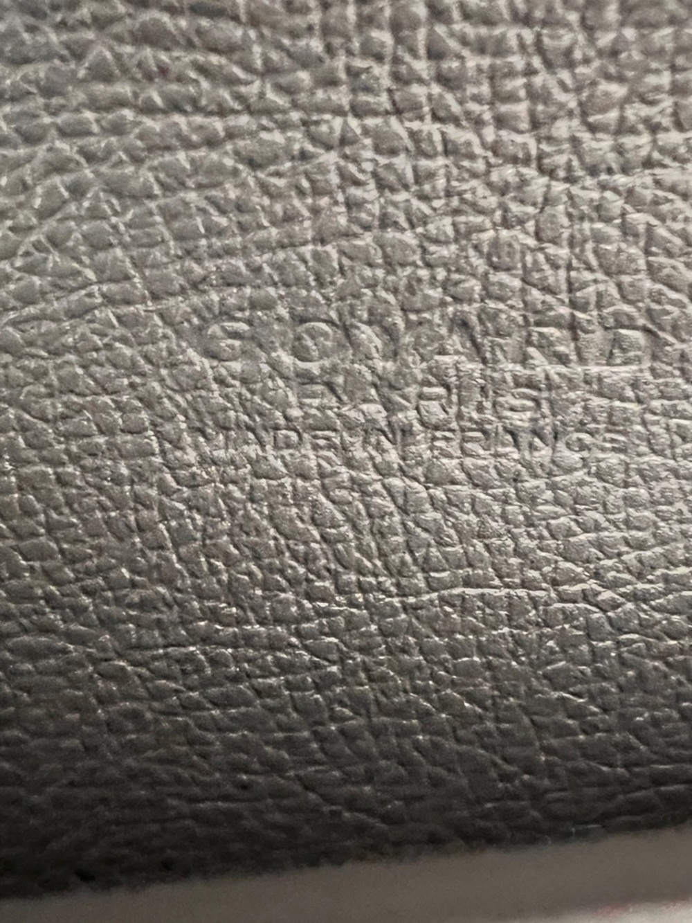 Goyard Chypre wallet with strap - Picture 5 of 11